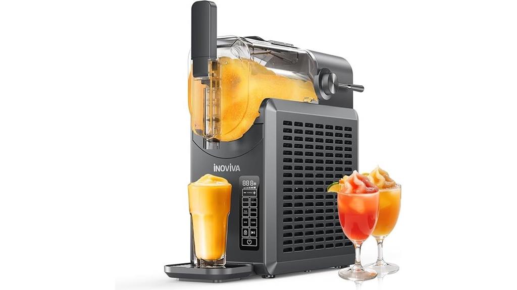 self cleaning slushie machine