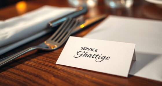 service fees vs tips