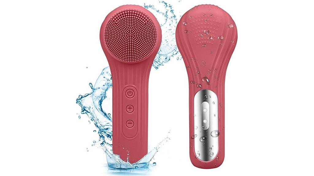 silicone exfoliating face scrubber