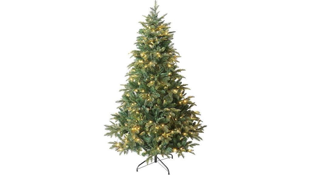six foot led christmas tree