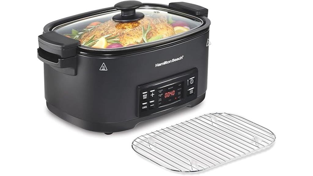 six quart multi function cooker