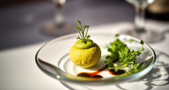 small complimentary tasting course