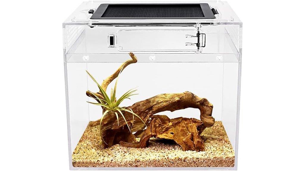 small reptile habitat box