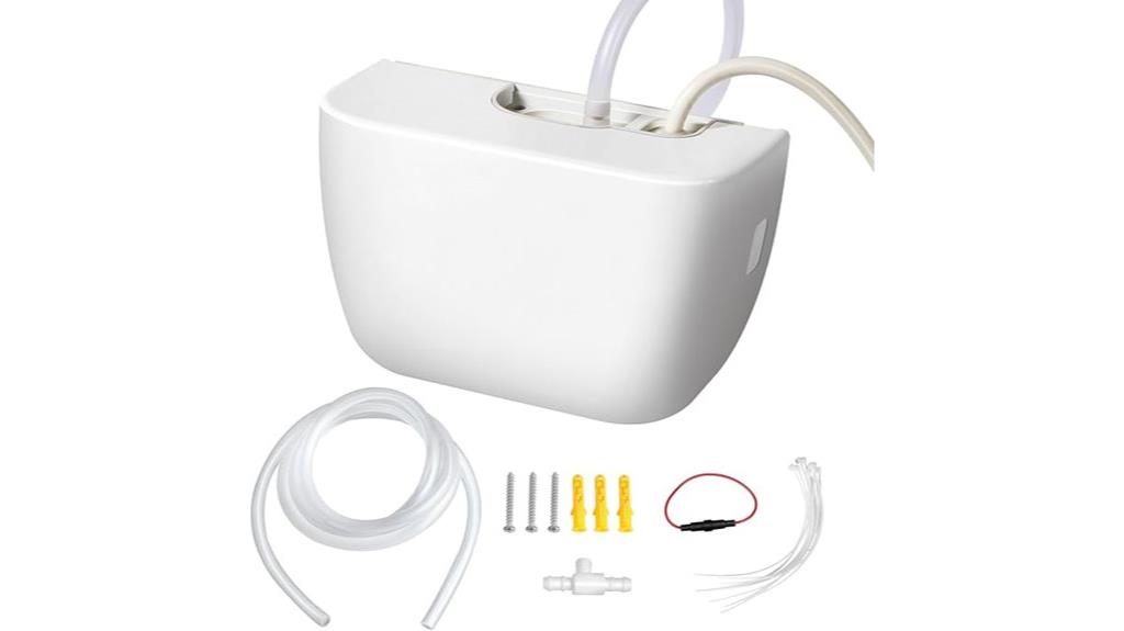 small white voltage pump