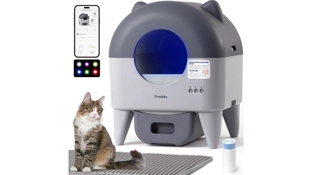 smart automatic litter box