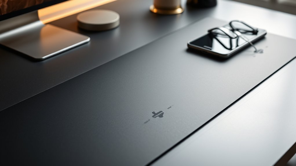 smart desk mats with wireless charging