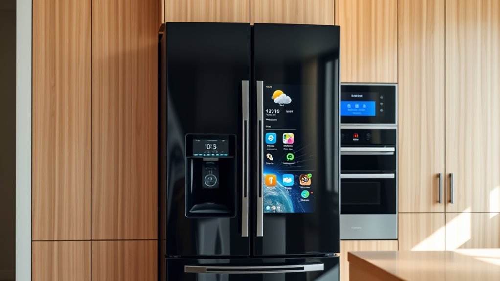 smart touchscreen refrigerator options