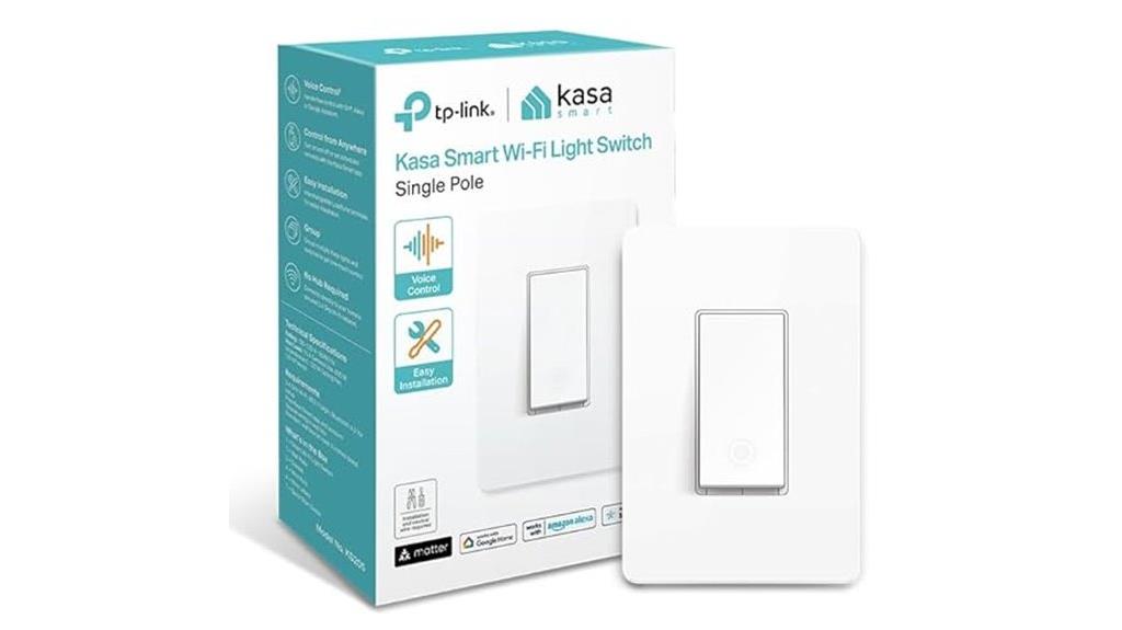 smart voice enabled light switch