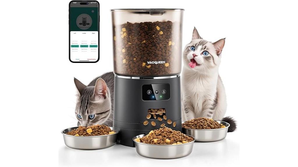 smart wifi cat feeder