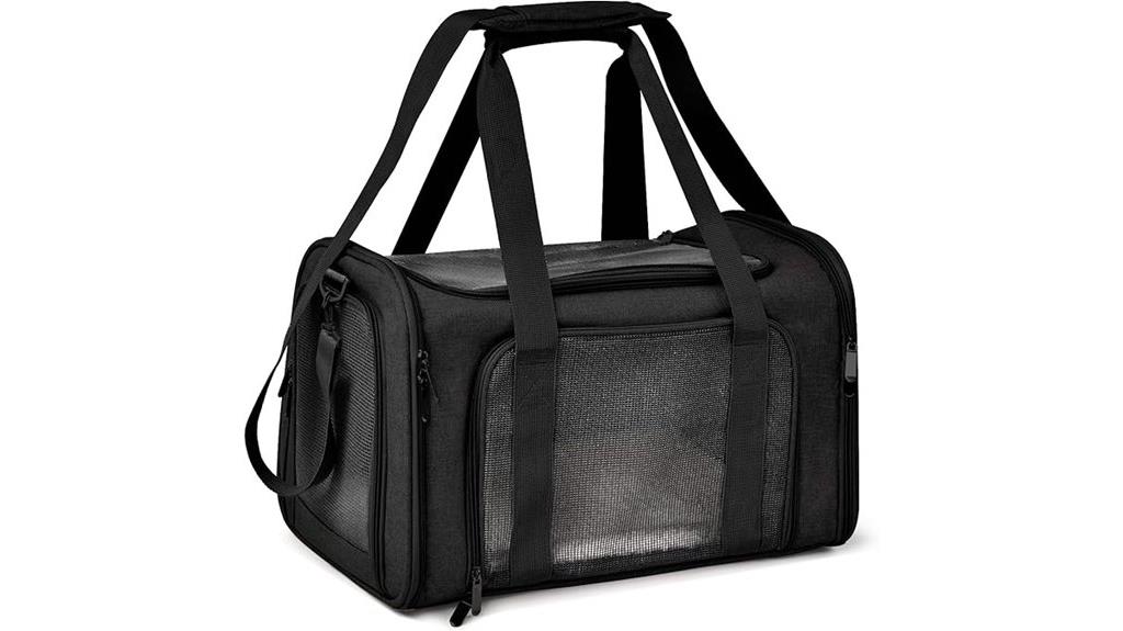 soft tsa approved pet carrier