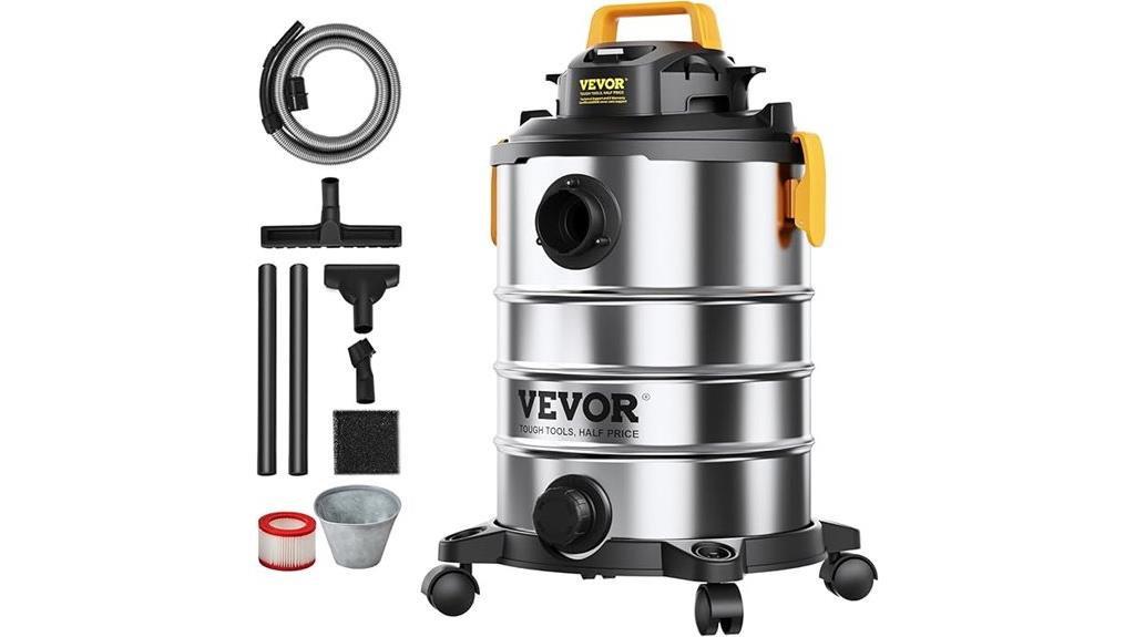 stainless steel wet vacuum