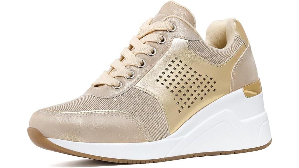 stylish women s wedge sneakers