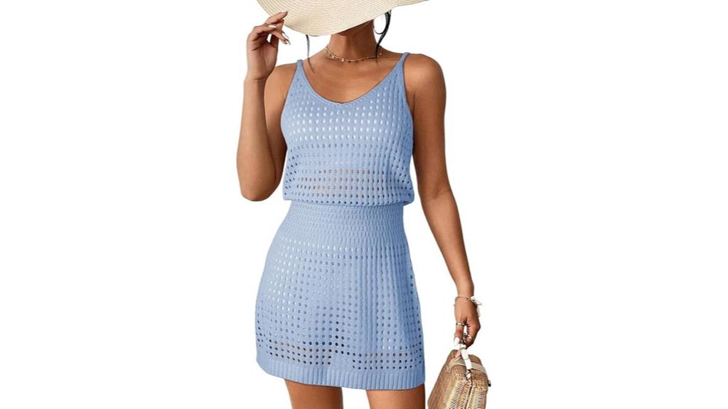 summer crochet beach cover