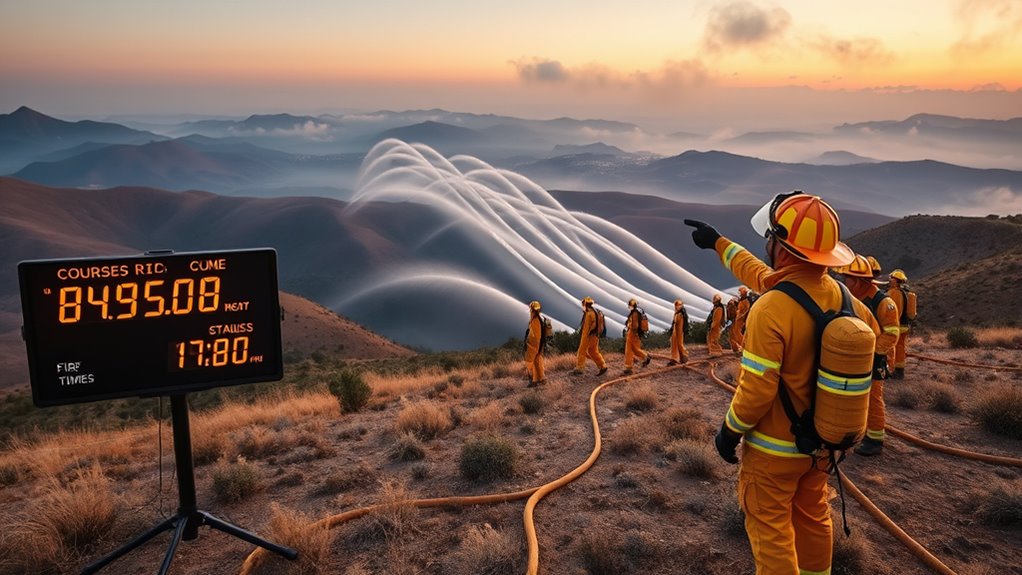 synchronizing course fire schedule