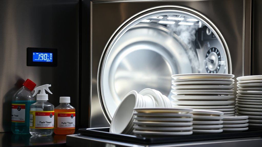 temperature and chemical effectiveness