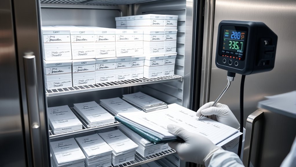 temperature monitoring records