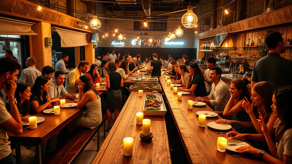 temporary dining establishment