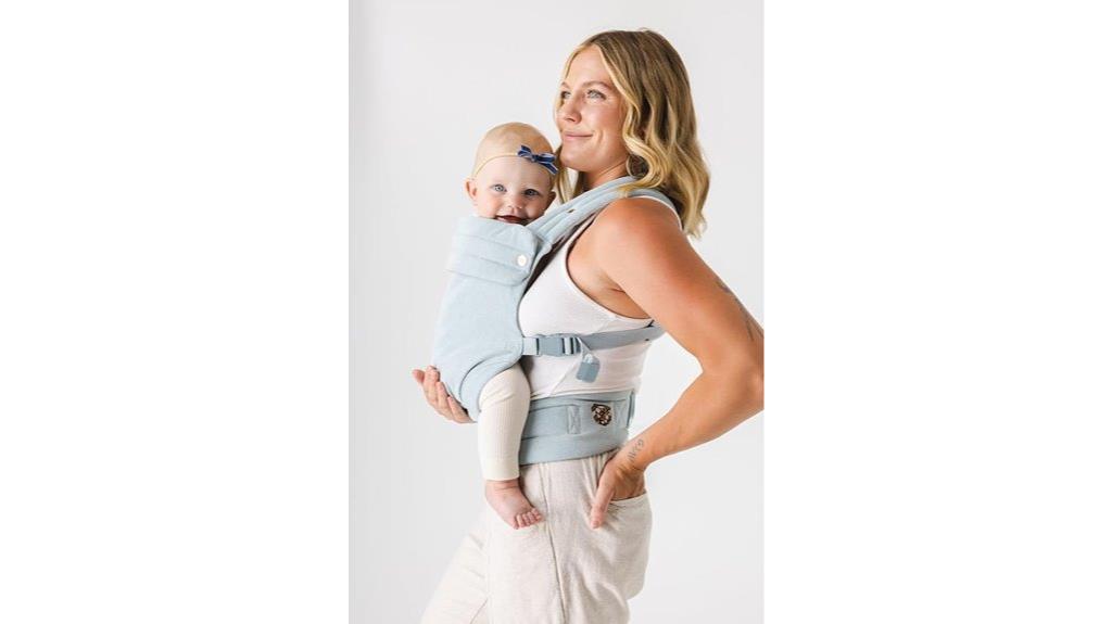 three position baby carrier