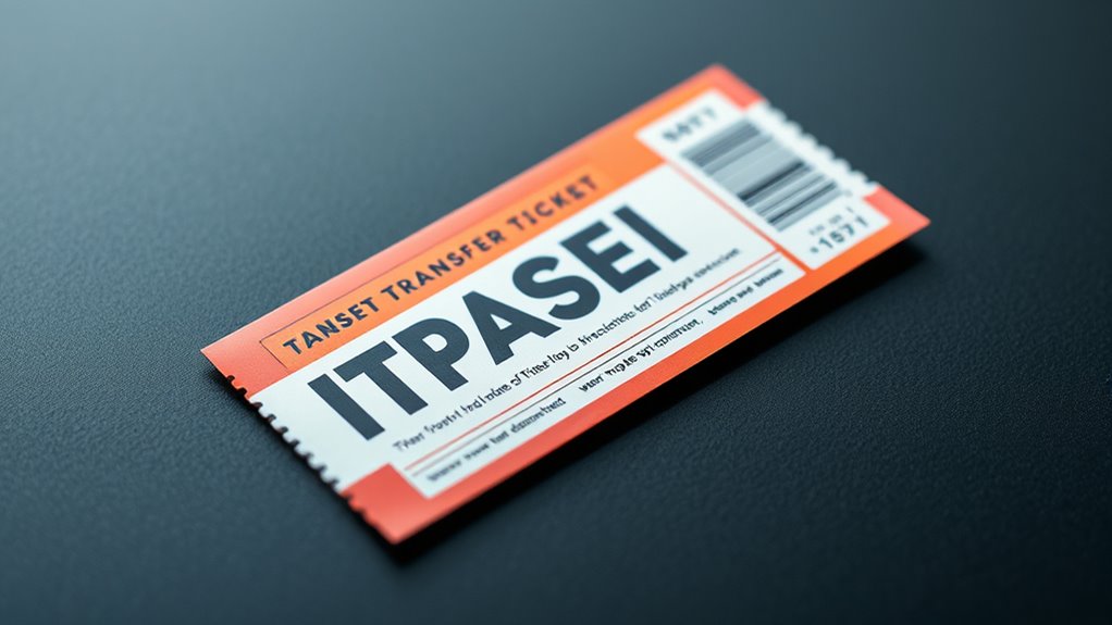 ticket for transferring purposes