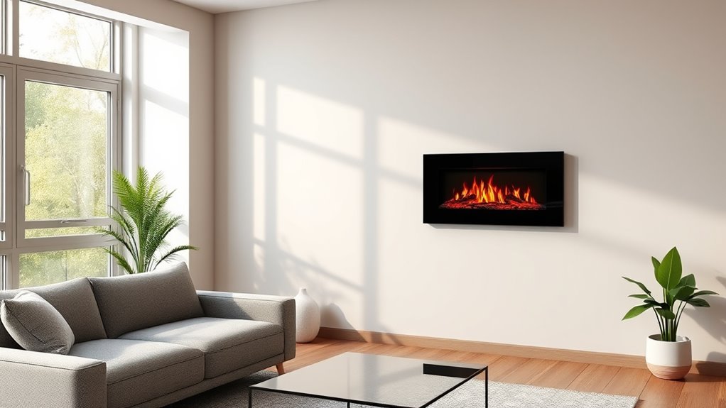 top apartment safe electric fireplaces
