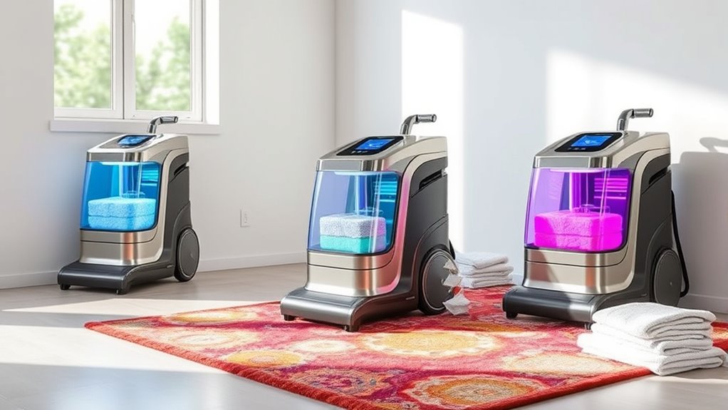 top carpet cleaning machines
