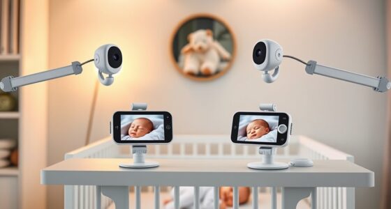top dual camera baby monitors
