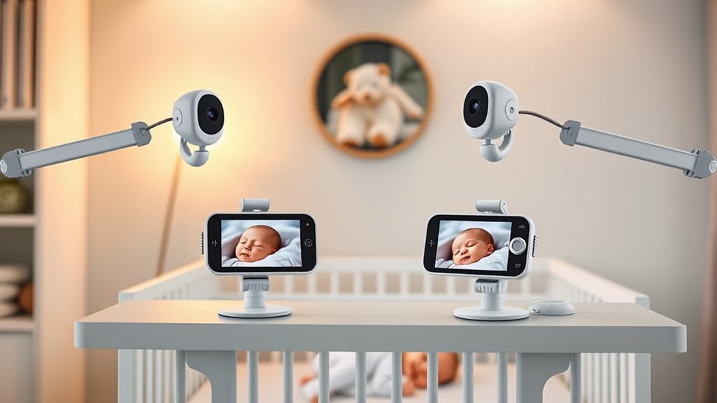 top dual camera baby monitors