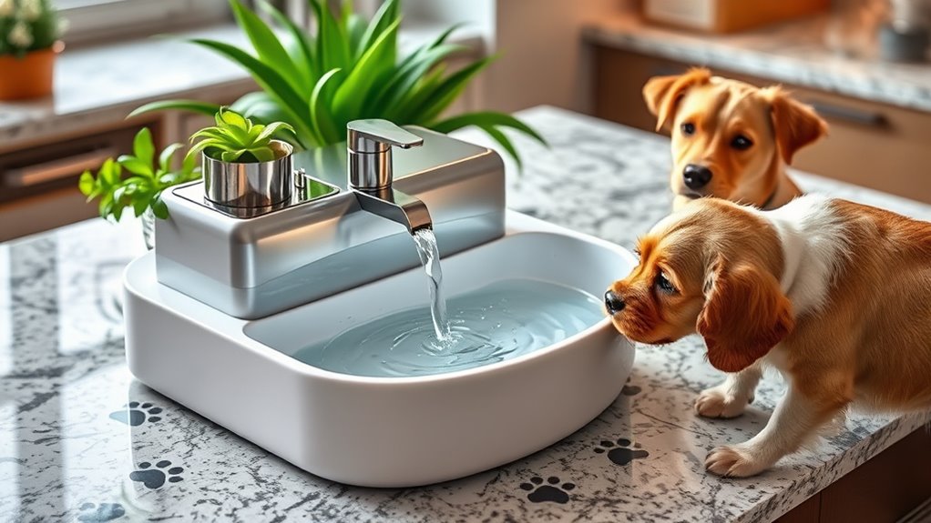 top high end pet water fountains