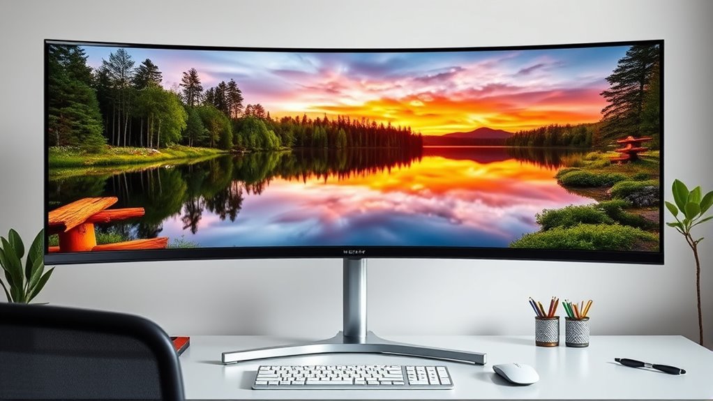 top immersive curved monitors