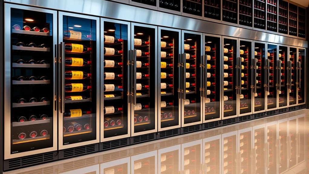top luxury wine storage