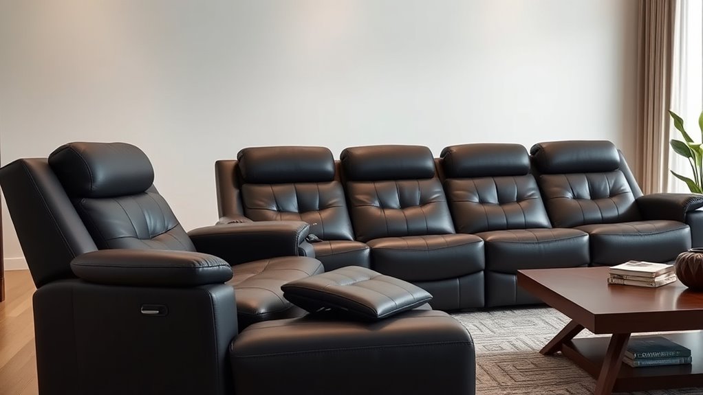 top power reclining sofas