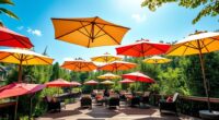 top premium patio umbrella selection