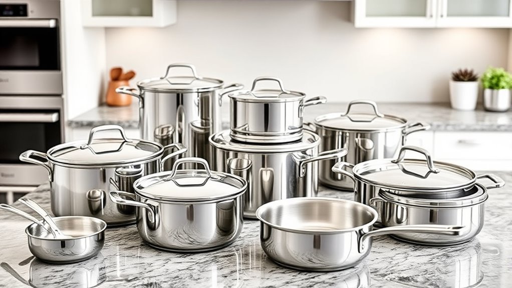 top stainless steel cookware collections