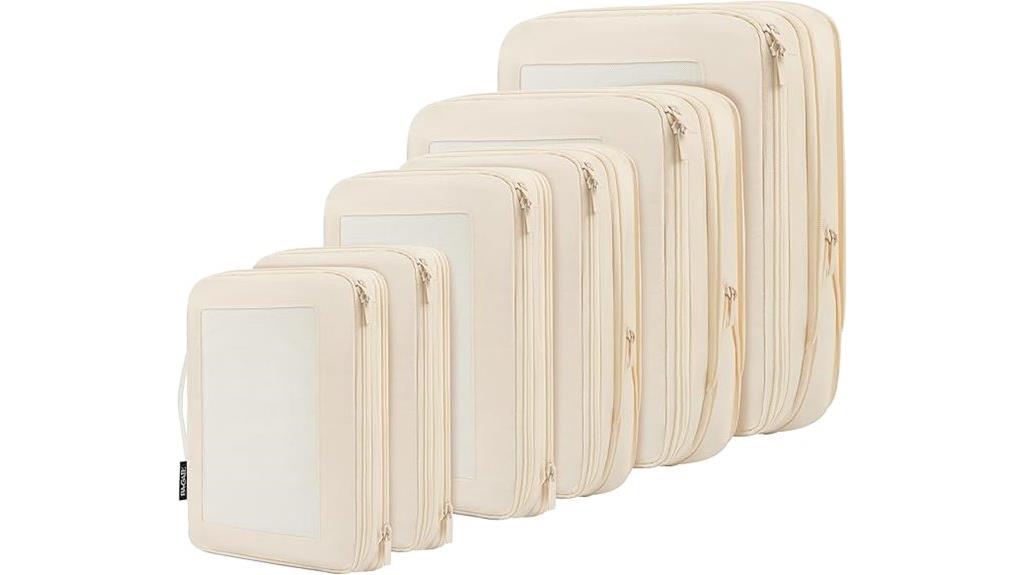 travel compression packing cubes