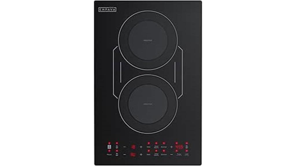 two burner induction cooktop