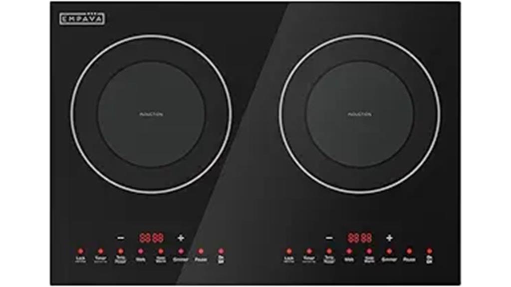 two burner induction cooktop