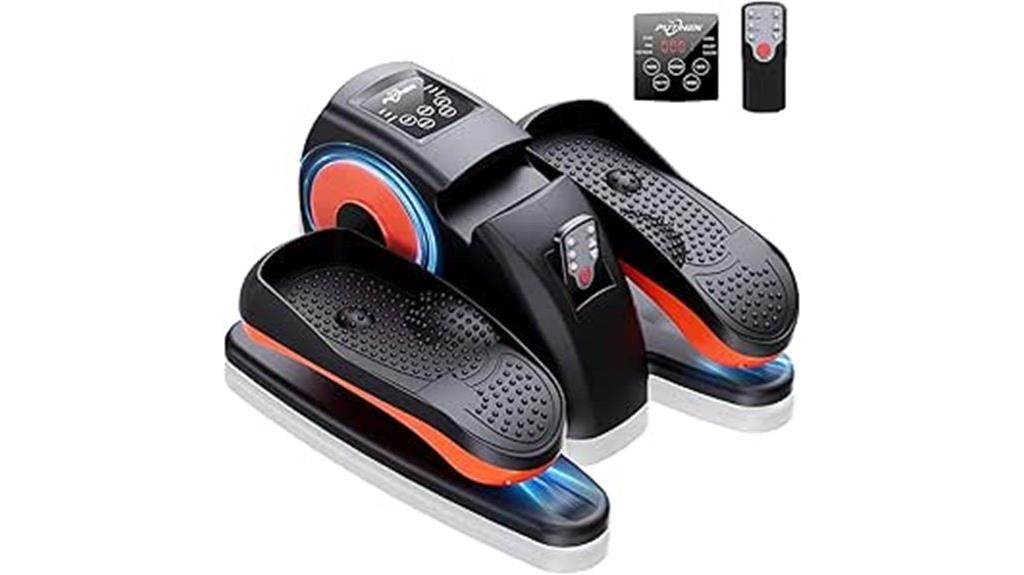 under desk elliptical control