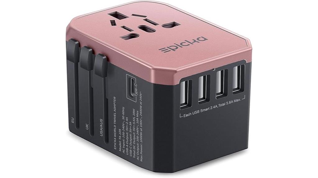universal adapter with usb c