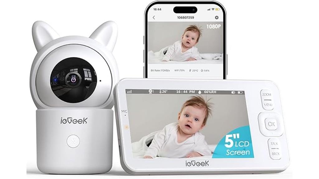 upgraded camera baby monitor