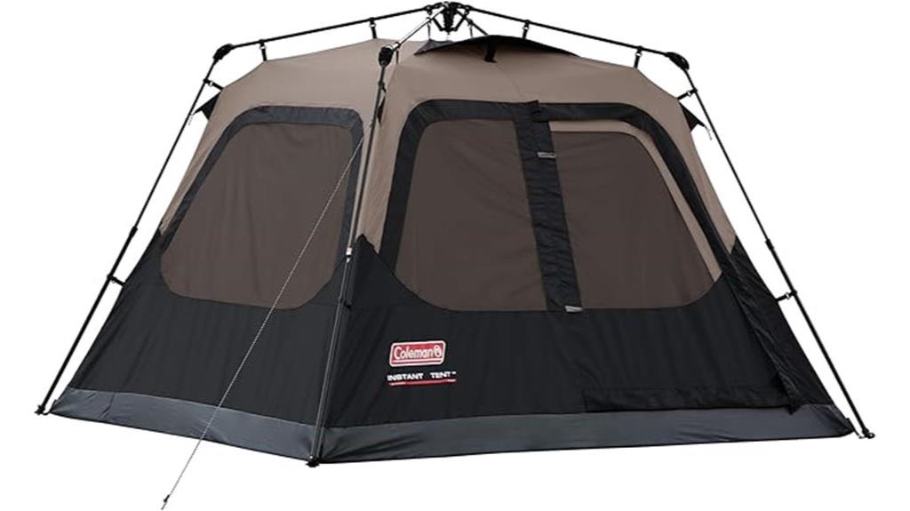 various sized camping tents