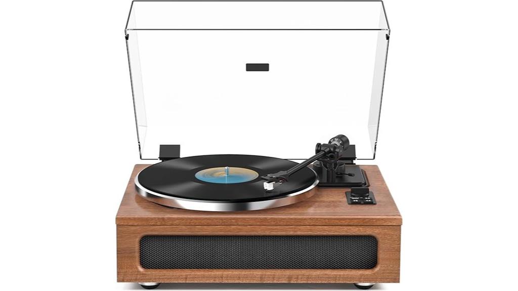 vintage bluetooth record player