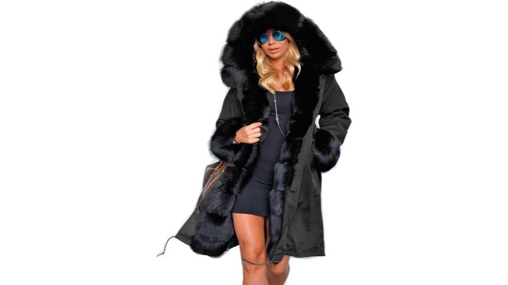warm thick women s coat