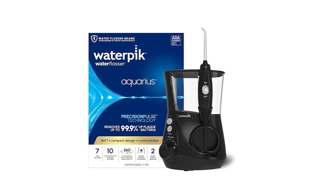 waterpik aquarius dental flosser