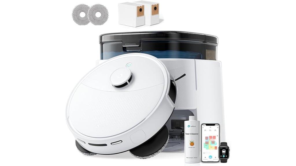 wi fi controlled vacuum mop