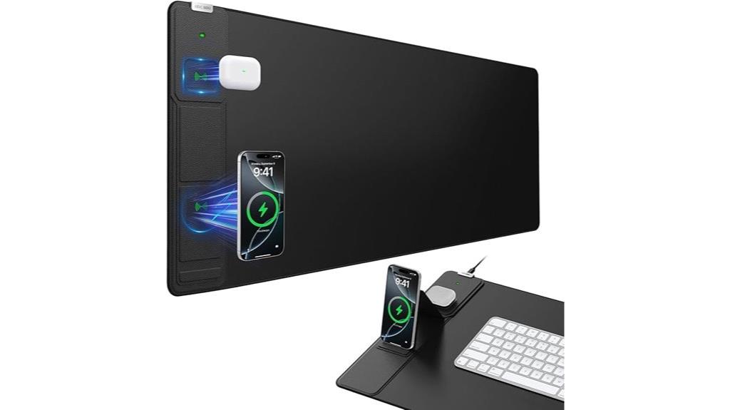 wireless charging foldable phone holder