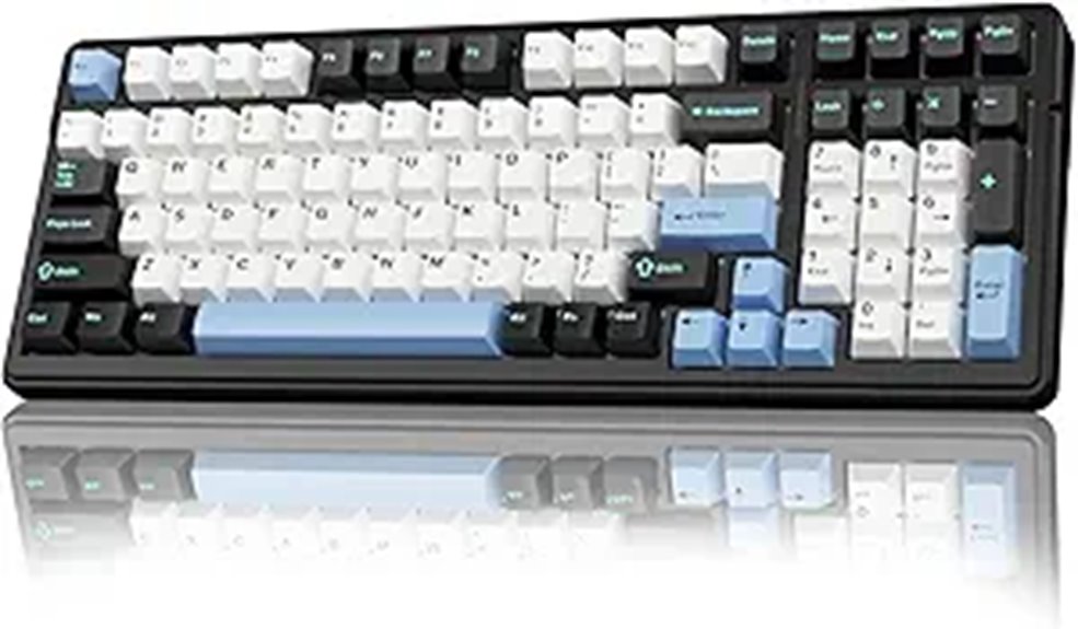 wireless mechanical tri mode keyboard