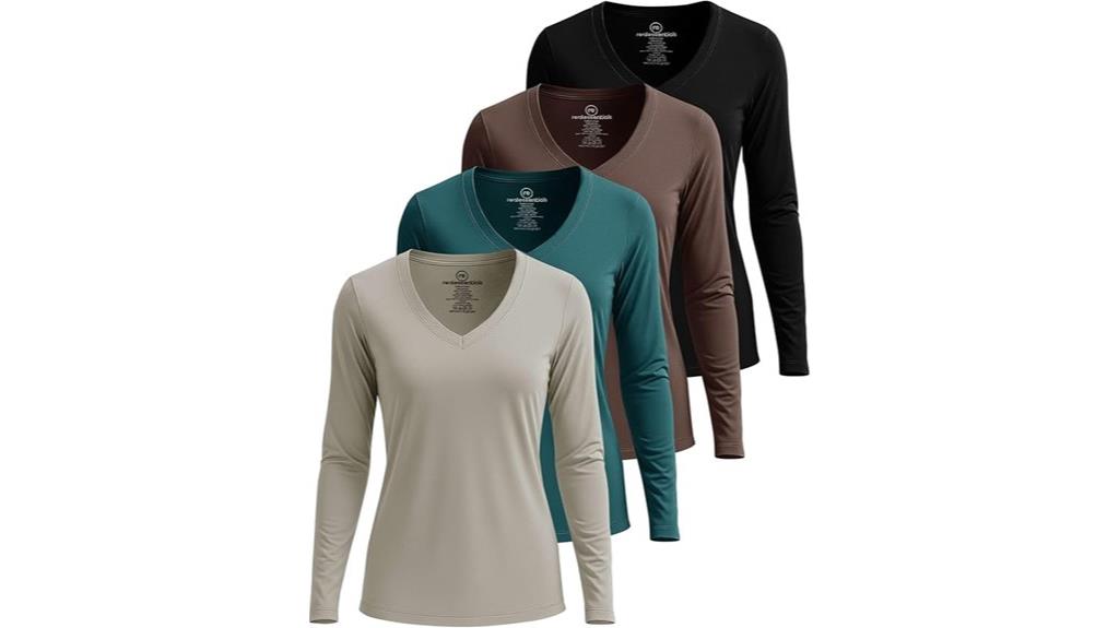 women s athletic long sleeve shirts