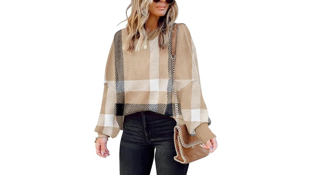 women s oversized knit sweater