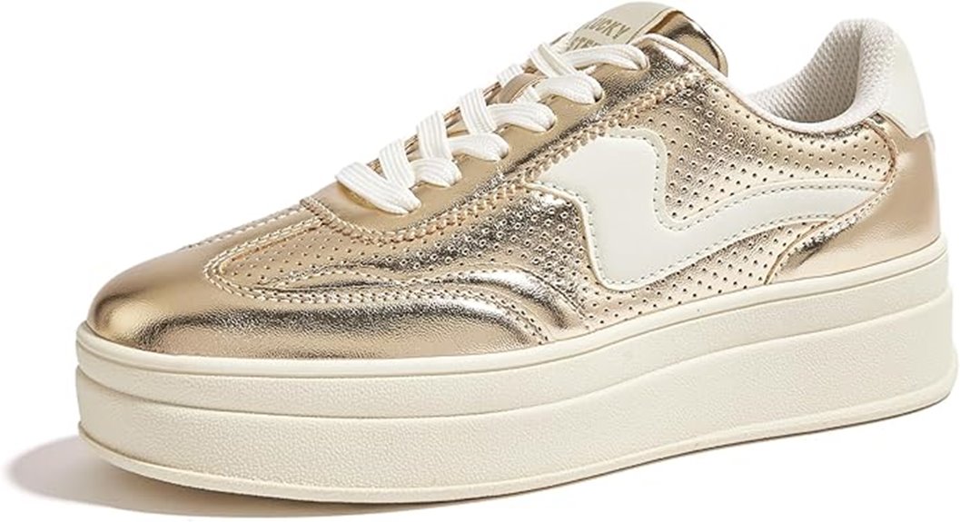 women s platform fashion sneakers