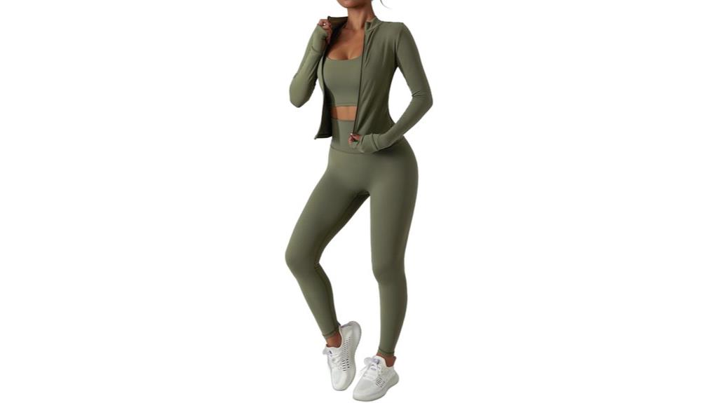 women s sportswear 3 piece set